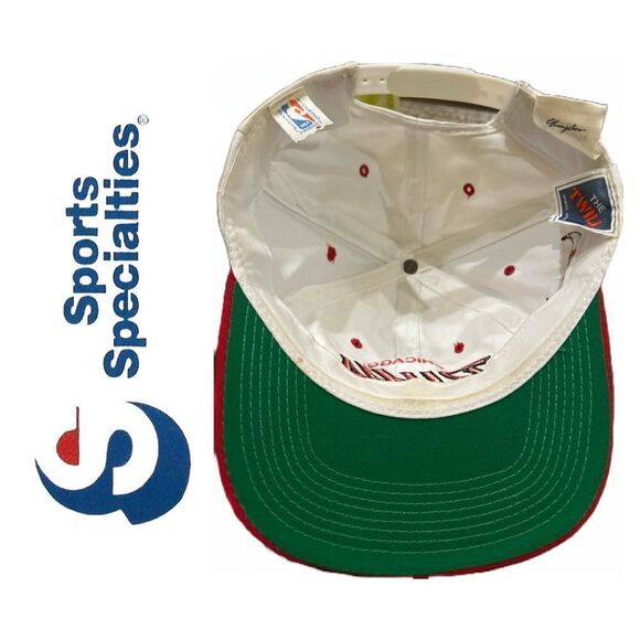 NBA VINTAGE Sports Specialties Chicago Bulls The Twill Snapback Hat 1990s‎ OSFA - Picture 5 of 7